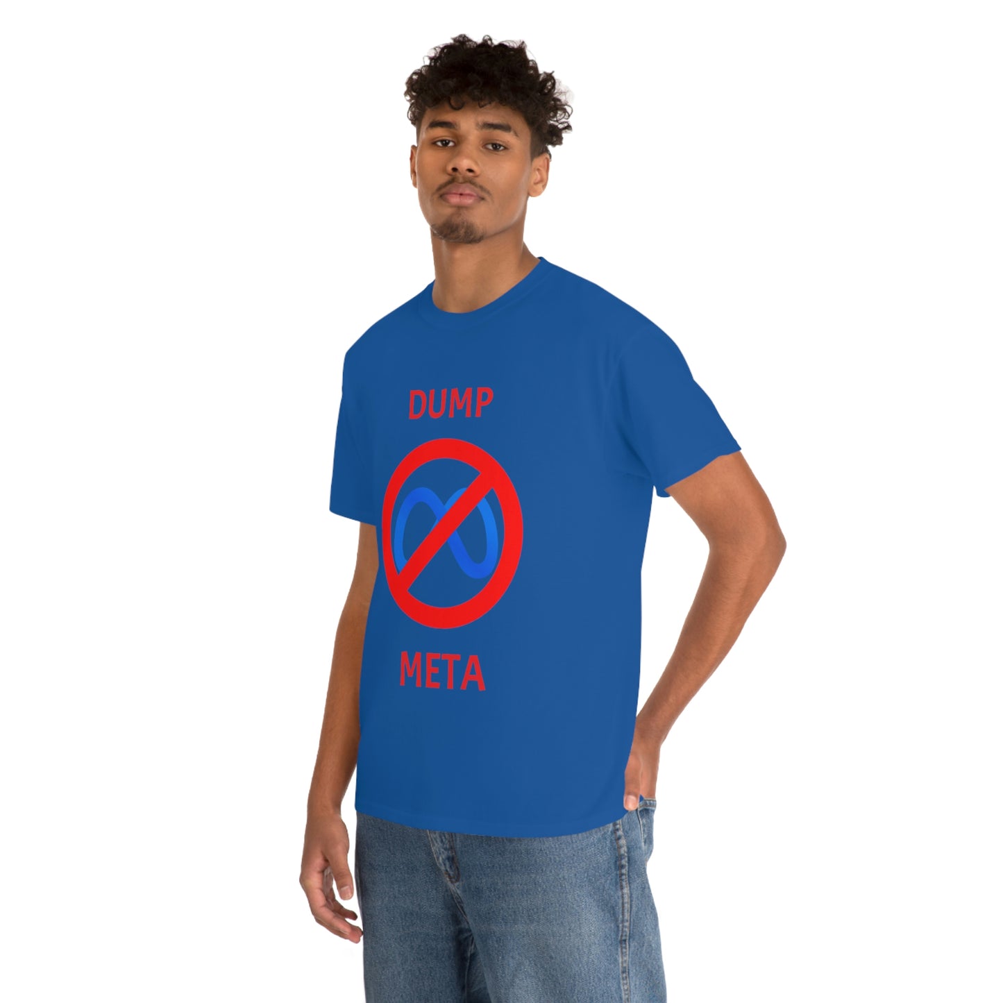 "Dump META" & "Don't Ban My TikTok" Double-Sided T-Shirt