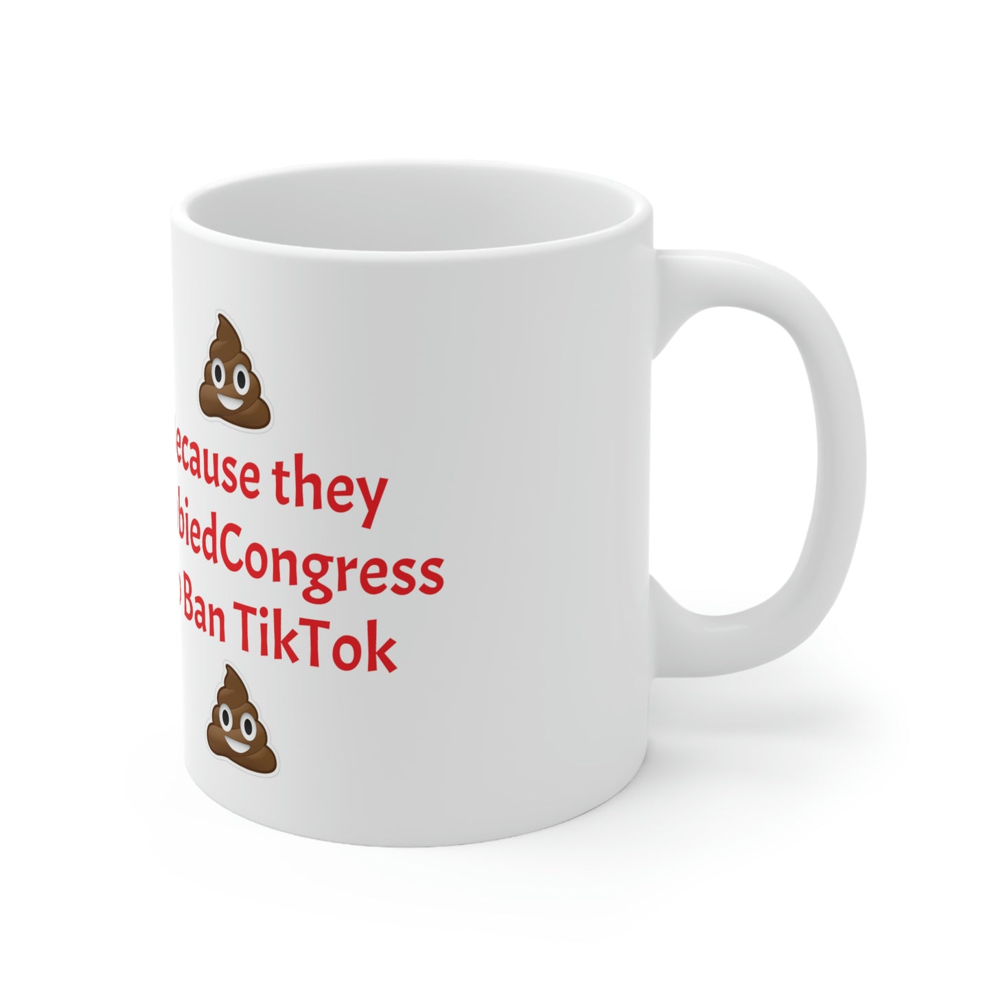 Dump Meta: The Bold Statement Ceramic 11oz Mug for Free Speech Advocates