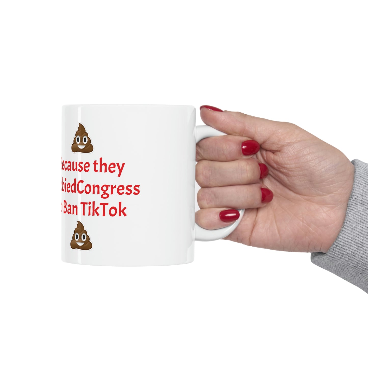 Dump Meta: The Bold Statement Ceramic 11oz Mug for Free Speech Advocates